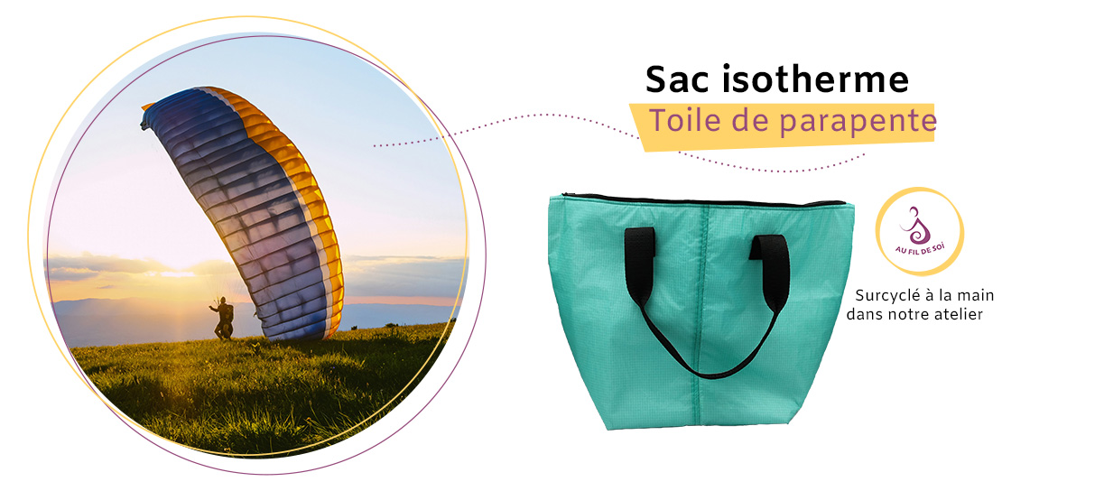 Sac isotherme - Page Collection Upcyling - Au fil de Soi